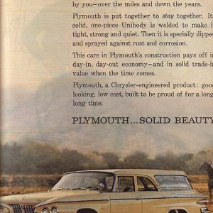 Plymouth Ad April 1961