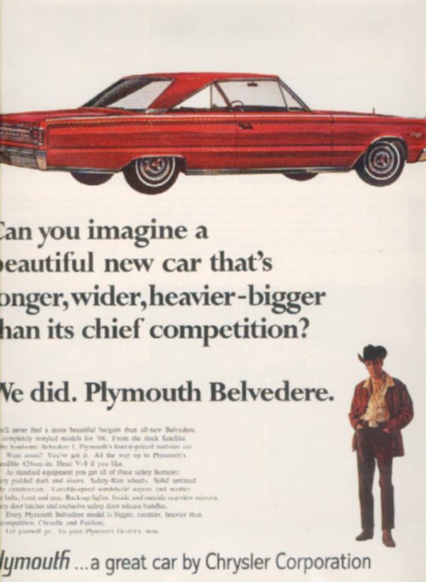 Plymouth Ad February 1966