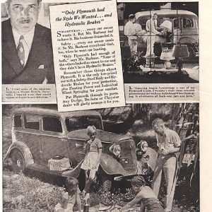 Plymouth Ad July 1934