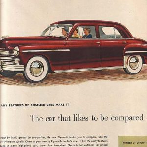 Plymouth Ad June 1949