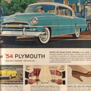 Plymouth Ad June 1954