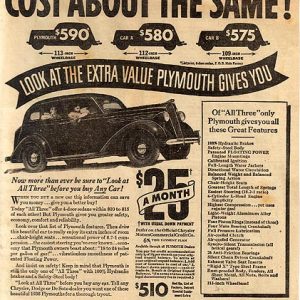 Plymouth Ad March 1936