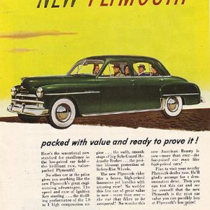 Plymouth Ad March 1950