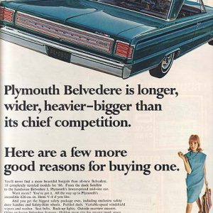 Plymouth Ad March 1966