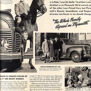 Plymouth Ad May 1941