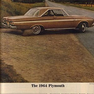 Plymouth Ad November 1963