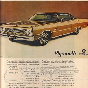 Plymouth Ad November 1968