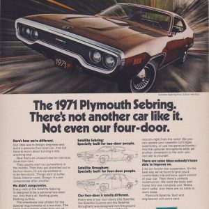 Plymouth Ad November 1970