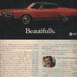 Plymouth Ad November 1971