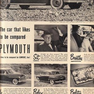 Plymouth Ad October 1949