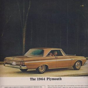 Plymouth Ad October 1963