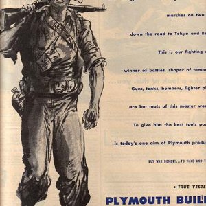 Plymouth Ad September 1944