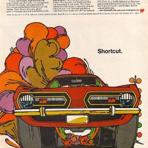 Plymouth Barracuda Ad January 1968