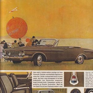 Plymouth Convertible Ad 1962