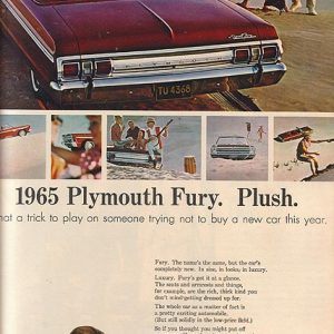 Plymouth Convertible Ad 1964