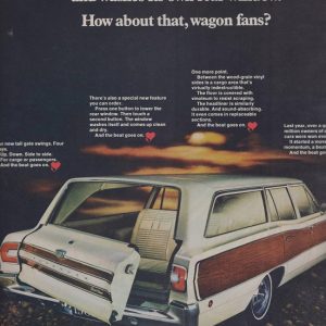 Plymouth Station Wagon Ad 1967