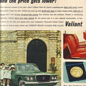 Plymouth Valiant Ad May 1962