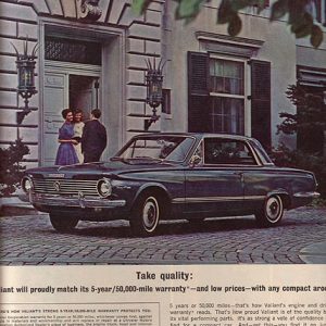 Plymouth Valiant Ad October 1963