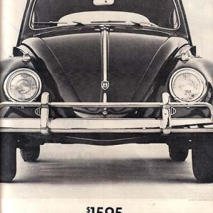 Volkswagen Bug Ad 1961 April