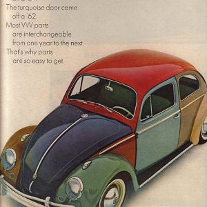 Volkswagen Bug Ad 1964 June