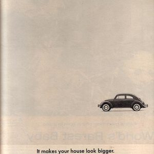 Volkswagen Bug Ad 1964 May