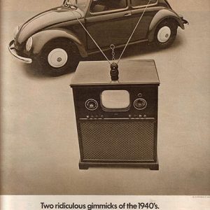 Volkswagen Bug Ad 1971 April