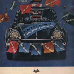 Volkswagen Bug Ad April 1964