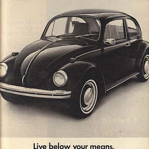 Volkswagen Bug Ad April 1968