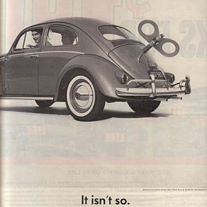 Volkswagen Bug Ad August 1960