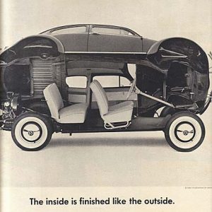 Volkswagen Bug Ad August 1962