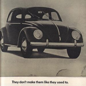 Volkswagen Bug Ad August 1968