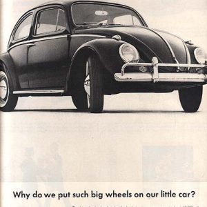 Volkswagen Bug Ad December 1962