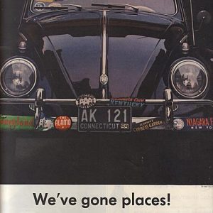 Volkswagen Bug Ad Feb 1960