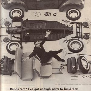 Volkswagen Bug Ad February 1960