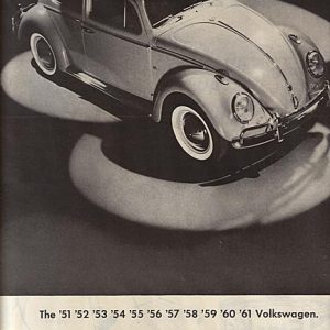 Volkswagen Bug Ad February 1961