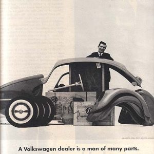 Volkswagen Bug Ad January 1962