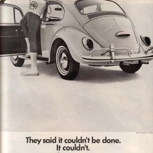 Volkswagen Bug Ad January 1966