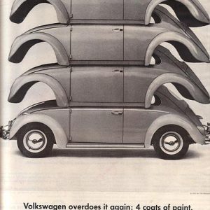 Volkswagen Bug Ad March 1961