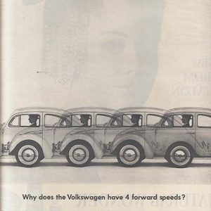 Volkswagen Bug Ad March 1963