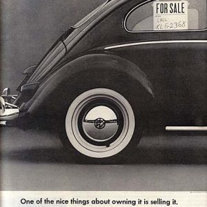 Volkswagen Bug Ad March 1966