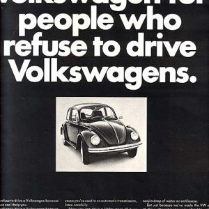 Volkswagen Bug Ad May 1968