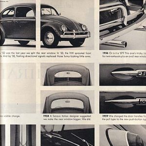 Volkswagen Bug Ad Nov 1961