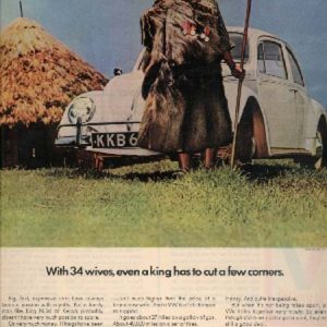 Volkswagen Bug Ad November 1966