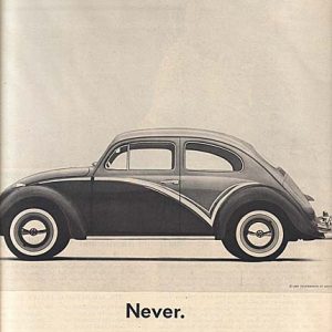 Volkswagen Bug Ad October 1961