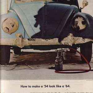 Volkswagen Bug Ad October 1963