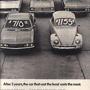 Volkswagen Bug Ad Sept 1969