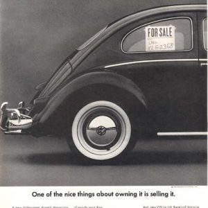 Volkswagen Bug Ad September 1966