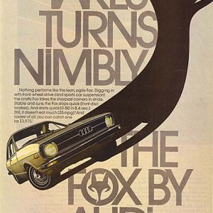 Audi Fox Ad May 1974