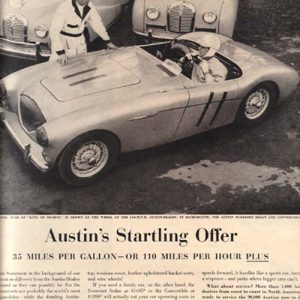 Austin Healey Ad 1954