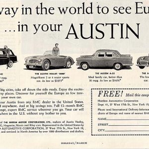 Austin Healey Ad 1960